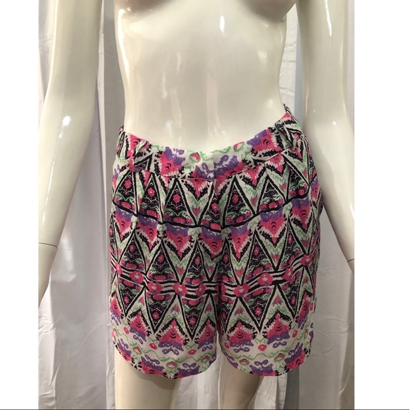 Lucca Couture Patterned Pink Shorts